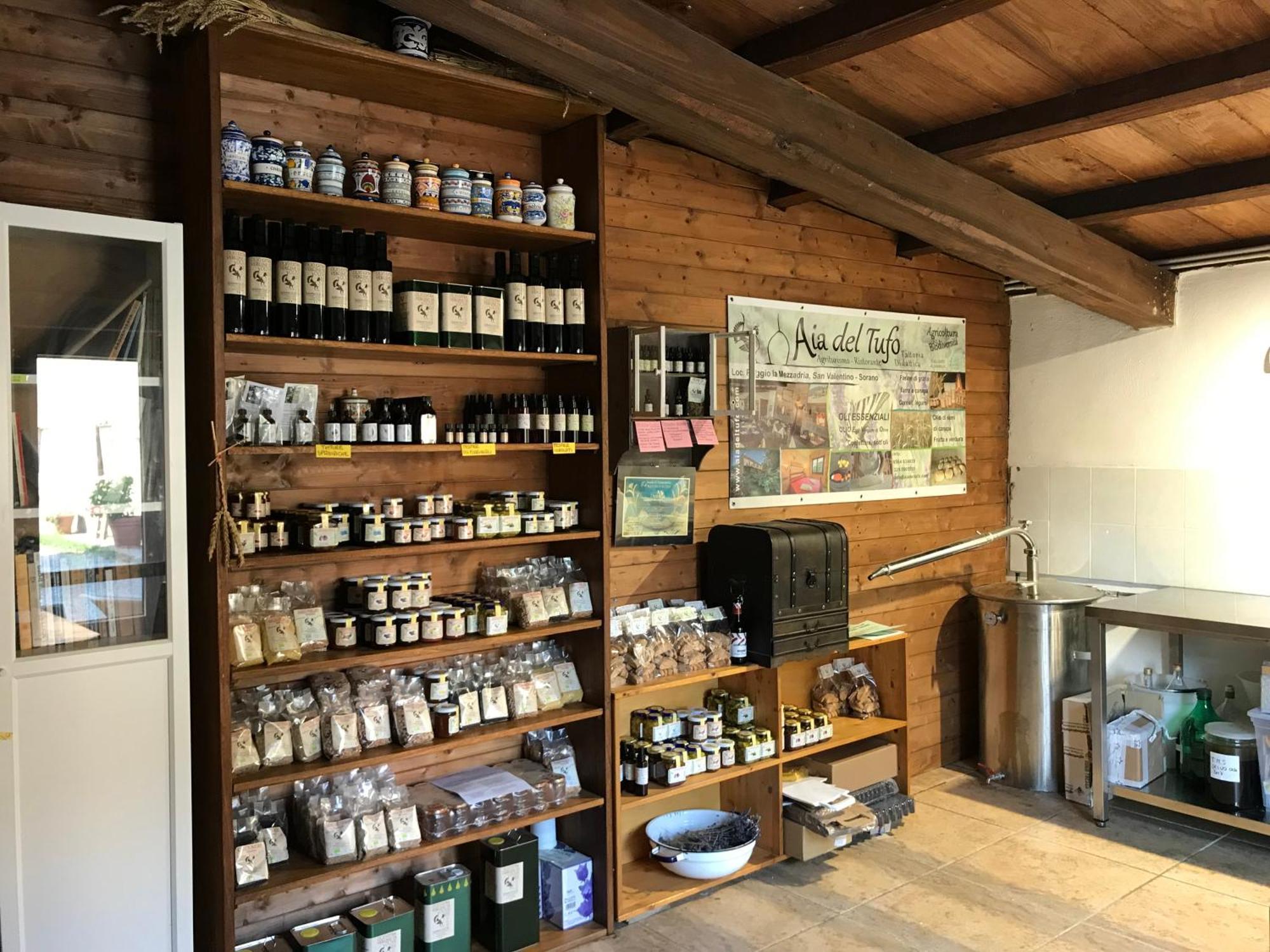 Bio Agriturismo Aia Del Tufo Сорано Экстерьер фото